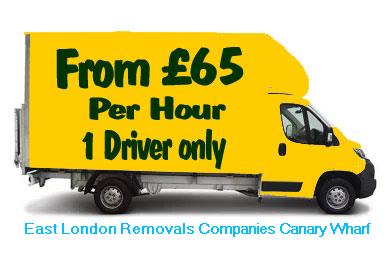 Canary Wharf removals companies
