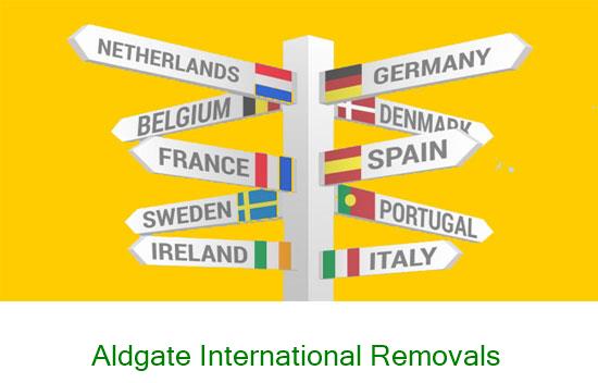 Aldgate international removal company