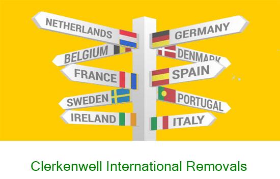 Clerkenwell international removal company