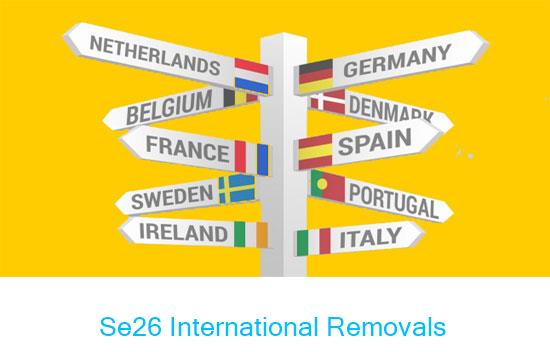 Se26 international removal company