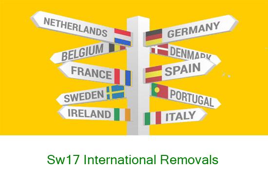 Sw17 international removal company