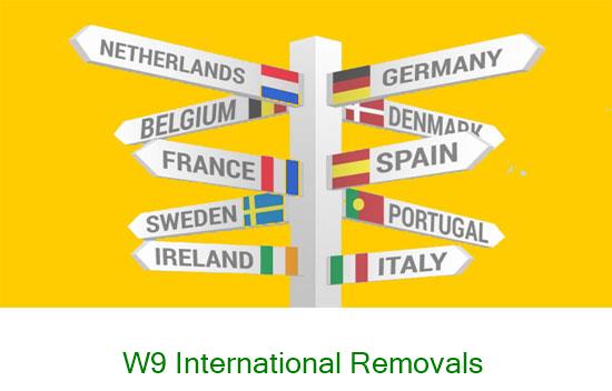 W9 international removal company