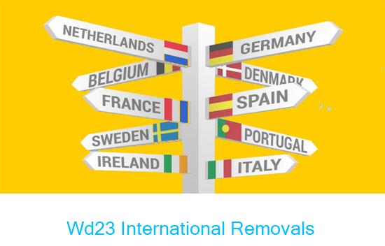 Wd23 international removal company