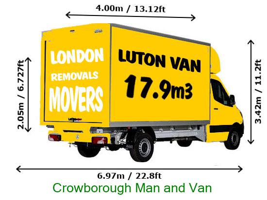 Crowborough Luton Van Man And Van