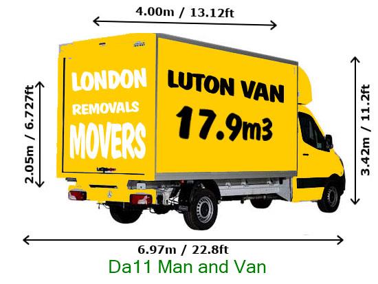 Da11 Luton Van Man And Van