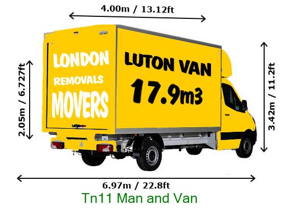 Tn11 Luton Van Man And Van