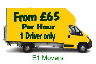 E1 man with a van removals