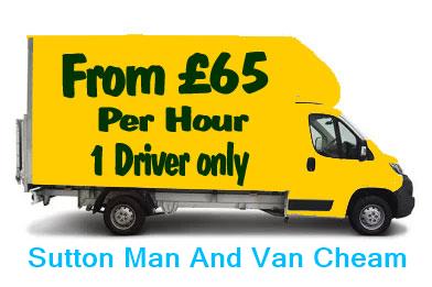 Cheam man and van removals
