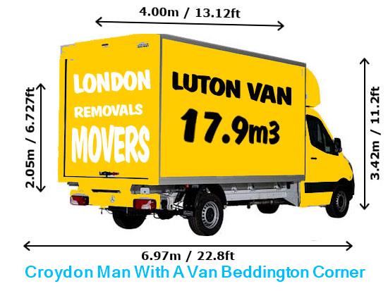 Beddington Corner man with a van
