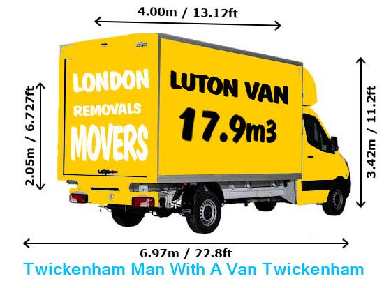 Twickenham man with a van