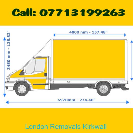 Kirkwall Luton Van Man and Van Scotland Luton Van Man And Van